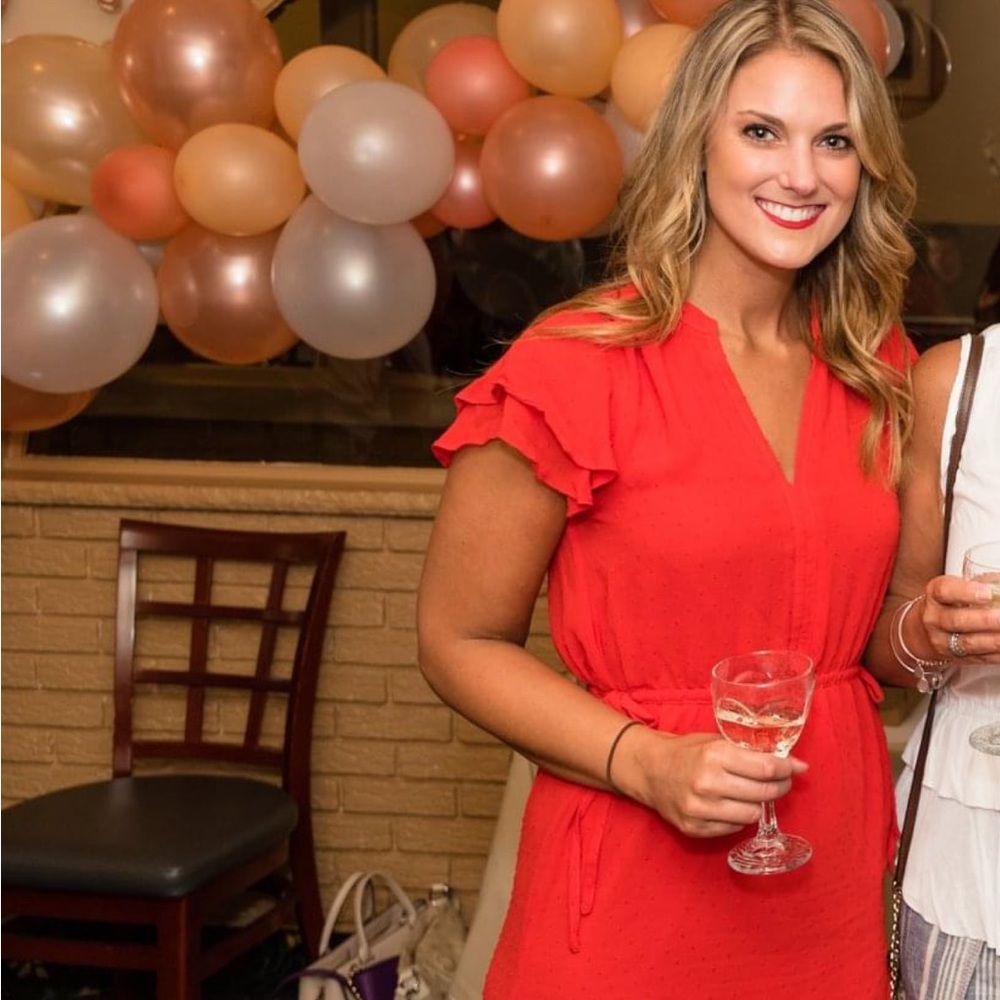 H&M red dress | size 4